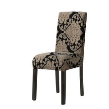 Load image into Gallery viewer, Print Pattened Dining Chair Cover Spandex Elastic Chair Slipcover Stretch Case For Chairs Wedding Hotel Banquet Fit Stretch Short Dining Room Chair Covers with Printed Pattern Banquet Chair Seat Protector Slipcover For Home Party Hotel Wedding Ceremony