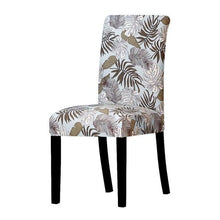 Load image into Gallery viewer, Printed Chair Cover Economical and Practical Stretch Seat Cover Slipcovers Big Elastic Washable Dining Chairs Beach Chairs Removable Washable Short Parsons Kitchen Chair Covers Protector for Dining Room Hote