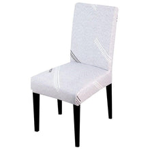 Load image into Gallery viewer, Printed Chair Cover Spandex Stretch Slipcovers Elastic Chair Covers Dining Banquet Home Hotel Weddings Christmas Seat Protector Super Fit Slipcover Stretch Removable Washable Soft Spandex Fabric For Home Hotel Dining Room Ceremony Banquet Wedding Party