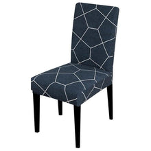 Load image into Gallery viewer, Printed Chair Cover Spandex Stretch Slipcovers Elastic Chair Covers Dining Banquet Home Hotel Weddings Christmas Seat Protector Super Fit Slipcover Stretch Removable Washable Soft Spandex Fabric For Home Hotel Dining Room Ceremony Banquet Wedding Party