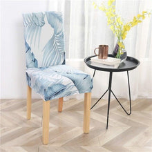 Load image into Gallery viewer, Printed Modern Chair Cover Spandex Stretch Elastic Chair Covers Seat Cover For Dining Room Hotel Wedding Banquet Cover Printed Stretchable Parson Chair Covers for Dining Room Pattern Stretch Dining Chair Slipcover Washable Removable for Kitchen