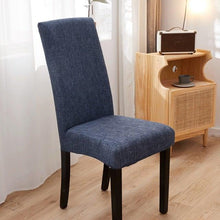 Load image into Gallery viewer, Printed Polyester Fabric Chair Cover Washable Chair Covers Seat Slipcovers Stretch Dining Seat Case For Home Stretch Removable Washable Dining Room Chair Protector Slipcovers/Home Decor Dining Room Seat Cover Multiple Styles