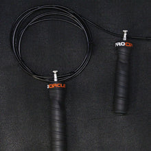Load image into Gallery viewer, Pro Speed Jump Rope Sweatband Handles Adjustable With Ball Bearings Workout Weight Jump Rope Steel Fast Speed Clip Steel Cable Training Grip Handle With Metal Removable Double Skipping Fitness Training