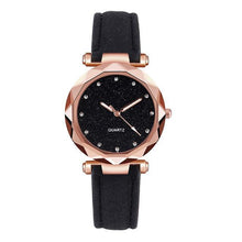 Load image into Gallery viewer, Women's Causal Watch With Leather Belts And Sandblasted Background Luxury Wristwatch Excellent Design Perfect Gift