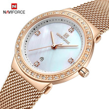 Load image into Gallery viewer, Fashion Elegant Watches Luxury Analog Women Watch With Date Casual Quartz Wristwatch With Stainless Steel Mesh Band Perfect Gift