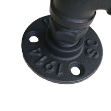 Load image into Gallery viewer, Industrial Style Furniture Handle Barn Sliding Wooden Door Handles Black Antique Vintage European Wrought Iron Rope Handle Drawer Pull Knob Antique Black Knobs Handles Hardware