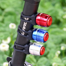 Load image into Gallery viewer, Bicycle Rear Light Bike Warning Lamp USB Charge Red White Light Color Safety Headlight Bike Tail Light Rechargeable Ultra Bright Bike Rear Light USB Rechargeable Bike LED Light