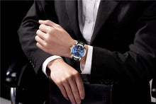 Load image into Gallery viewer, Men's Elegant Watch With Chronometers And Leather Belts Business Style Perfect Gift Excellent Look