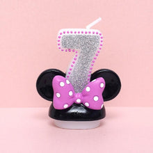 Load image into Gallery viewer, Creative Scented Birthday Weddings Art Candles Digits Cartoon Flameless Candle Cake for Children Gifts Happy Birthday Decoration Children Cute Birthday Cake Candle Party Cake Decoration