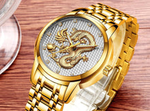 Load image into Gallery viewer, Men's Waterproof Watch With 3D Dragon Design Excellent Look Perfect Gift For Your Man