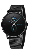 Load image into Gallery viewer, Women's Elegant Waterproof Watch With Chronometers And Braided Stainless Steel Bracelet Excellent Design Perfect Gift
