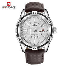 Load image into Gallery viewer, Men's Waterproof Leaghter Watch With Day, Date and Fluorescent Hands Perfect Gift For Your Man
