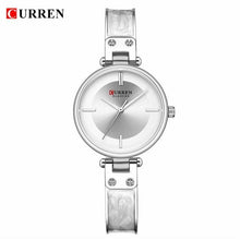 Load image into Gallery viewer, Womens Elegant Stainless Steel Watch With Ceramic Bracelet In Shimmering Marble Colors