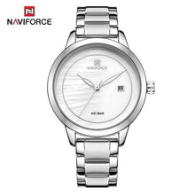 Load image into Gallery viewer, Women's Luxury Waterproof Stainless Steel Modern Watch With Marble Pattern Background