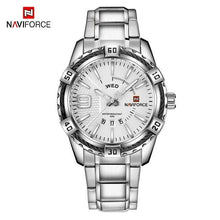 Load image into Gallery viewer, Men's Luxury Stainless steal Waterproof Watch With Day And Date Display Unique Design Perfect Gift In Modern Metal Men Wrist Watch Design