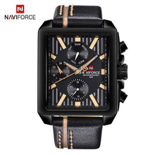 Load image into Gallery viewer, Men's Waterproof Watch With Leather Belt And Chronometers Retro Style Unique Shape Excellent Gift