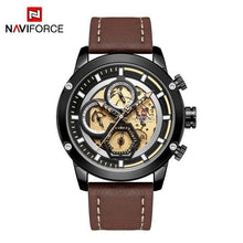 Load image into Gallery viewer, Sport Watches For Men Waterproof Watch Analog Quartz Leather Band Wristwatch Unique Design Perfect Gift
