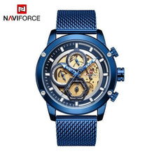 Load image into Gallery viewer, Sport Watches For Men Waterproof Watch Analog Quartz Leather Band Wristwatch Unique Design Perfect Gift