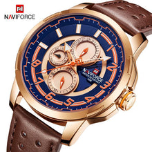 Load image into Gallery viewer, Sport Watches For Man Waterproof Watch Analog Quartz Leather Band Date Calendar Unique Wristwatch Perfect Gift
