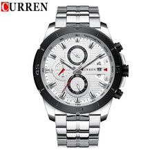 Load image into Gallery viewer, Men's Waterproof Watch With Chronometers Day View And Fluorescent Hands Unique Luxury Design Perfect Gift
