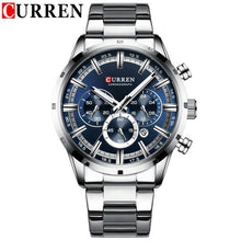 Load image into Gallery viewer, Men's Sports Waterproof Stainless Steel Watch With Chronometers And Special Date Display Unique Design Perfect Gift