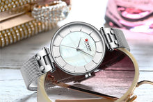 Load image into Gallery viewer, Women's Luxury Watches In Excellent Background And Zircon Designs Business Style Wristwatch Perfect Gift For Her