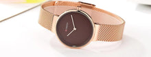 Load image into Gallery viewer, Women's Casual Stainless Steel Watch With Knitted Bracelet Excellent Background Unique Design Perfect For Her