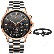 Load image into Gallery viewer, Men's Waterproof Watch With Chronometers And Date Display Unique Design Perfect Gift
