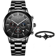 Load image into Gallery viewer, Men's Waterproof Watch With Chronometers And Date Display Unique Design Perfect Gift