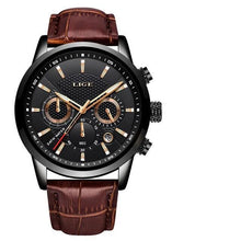 Load image into Gallery viewer, Men's Waterproof Watch With Chronometers Day View Sport Analog Watches Excellent Look Perfect Gift For Him