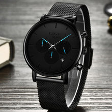 Load image into Gallery viewer, Men's Elegant Waterproof Watch With Chronometers And Color Hands Unique Design Excellent Look