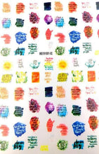 Load image into Gallery viewer, New Super Thin Self-Adhesive Letter 3d Nail Decal Stickers Manicure Nail Art Decoration Accessories Holographic Old English Character Nail Self-Adhesive Sticker English Font Design Manicure Design Water Sliders Decorations Accessories