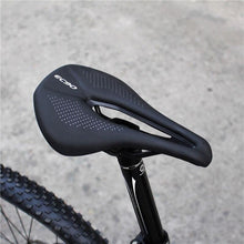 Load image into Gallery viewer, Sport Bicycle Seat Saddle Road Bike Saddles Mountain Bike Racing Saddle PU Breathable Soft Seat Cushion Suspension Gel Bike Saddle Breathable Comfortable Bicycle Seat Ergonomics Design Fit Mountain Bike Road Bike
