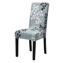 Load image into Gallery viewer, Washable Anti-dust Seat Slipcover Chair Cover Stretch Spandex Chair Covers Elastic Multifunctional Dining Furniture Seat Cover Home Decor For Dining Room Washable Spandex Kitchen Chair Covers for Dining Room Christmas Decoration