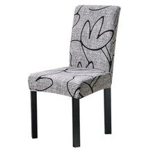 Load image into Gallery viewer, Washable Anti-dust Seat Slipcover Chair Cover Stretch Spandex Chair Covers Elastic Multifunctional Dining Furniture Seat Cover Home Decor For Dining Room Washable Spandex Kitchen Chair Covers for Dining Room Christmas Decoration
