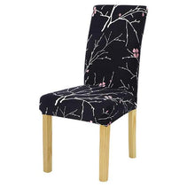 Load image into Gallery viewer, Washable Anti-dust Seat Slipcover Chair Cover Stretch Spandex Chair Covers Elastic Multifunctional Dining Furniture Seat Cover Home Decor For Dining Room Washable Spandex Kitchen Chair Covers for Dining Room Christmas Decoration