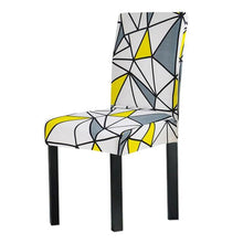 Load image into Gallery viewer, Washable Anti-dust Seat Slipcover Chair Cover Stretch Spandex Chair Covers Elastic Multifunctional Dining Furniture Seat Cover Home Decor For Dining Room Washable Spandex Kitchen Chair Covers for Dining Room Christmas Decoration