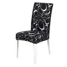 Load image into Gallery viewer, Washable Anti-dust Seat Slipcover Chair Cover Stretch Spandex Chair Covers Elastic Multifunctional Dining Furniture Seat Cover Home Decor For Dining Room Washable Spandex Kitchen Chair Covers for Dining Room Christmas Decoration