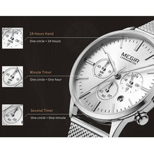 Load image into Gallery viewer, New Fashion Gold Women Watches Luxury Quartz Sport Waterproof Wrist Watch Round Style