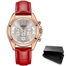 Load image into Gallery viewer, New Luxury White Women Watch Modern Sport Design Quartz Waterproof Wristwatch Business Style For Women