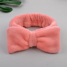 Load image into Gallery viewer, Coral Fleece Soft Headband Cross Top Knot Hairband Elastic Hair Band For Women Girls Wash Face Turban Headwear Gorgeous Hair Accessories For Women