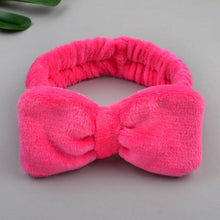 Load image into Gallery viewer, Coral Fleece Soft Headband Cross Top Knot Hairband Elastic Hair Band For Women Girls Wash Face Turban Headwear Gorgeous Hair Accessories For Women
