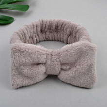 Load image into Gallery viewer, Coral Fleece Soft Headband Cross Top Knot Hairband Elastic Hair Band For Women Girls Wash Face Turban Headwear Gorgeous Hair Accessories For Women