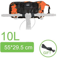 Load image into Gallery viewer, Bike Front Tube Bag Waterproof Bicycle Handlebar Basket Pack Cycling Front Frame Bicycle Accessories Waterproof Handlebar Bags Bike packing Bags Front Packs For Road Bicycles Bike Packing Accessories