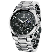 Load image into Gallery viewer, Mens Stylish Chronograph Watch Sport Quartz Clock Luxury Movement Analog Fashion Business Waterproof Watches
