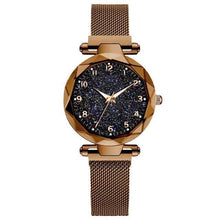 Load image into Gallery viewer, Luxury Simple Women Watches Quartz Magnetic Wristwatch Fashion Starry Sky Design Watch For Women