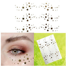 Load image into Gallery viewer, Luxury Flash Metallic Waterproof Temporary Tattoo Gold Silver Flower Tattoo Sticker Long Lasting Gold Design For Womens