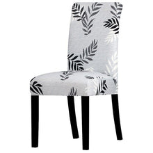 Load image into Gallery viewer, Printed Chair Cover Washable Removable Big Elastic Seat Arm Covers Slipcovers Stretch For Banquet Hotel Printed Dining Chair Slipcovers, Removable Washable Soft Spandex Stretch Chair Covers Banquet Chair