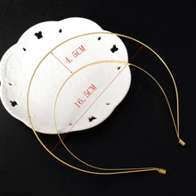 Load image into Gallery viewer, Unique 3 Layer Headband Wedding Bridal Hair Accessories Gold Tiara Crown Jewelry for Women Hair band Metal Headpiece Gorgeous Hair Accessories For Women