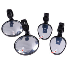 Load image into Gallery viewer, 2Pcs Bicycle Mirror Universal Handlebar Rearview Mirror 360 Degree Rotate For Bike Bicycle Cycling Accessories Wide Angle Convex Mirror Adjustable Rotatable Handlebar For Mountain Bike Off Road Bike and Fixed Gear Bike Handlebars